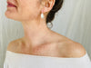 Fulani Gold Earrings. African. Small Hoops - Aadya Bazaar