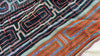 Vtg Hmong Indigo Wrap Shrug. Indigo Batik, Embroidered, Applique. Repurposed. 0771