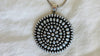 Exquisite Pearl Pendant Necklace. Heavy Sterling Silver Chain. India