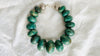 Mayan Guatemalita Jade Graduated Choker Necklace. Guatemalan. - Aadya Bazaar