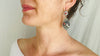 Oaxaca Silver Earrings. Sacred Heart. Mexico. Frida Kahlo. 0252
