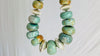 Mayan Guatemalita Jade Graduated Choker Necklace. Guatemalan.