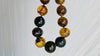 Huge Graduated Amber Round Bead Necklace. Dramatic and Gorgeous!