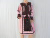 Vintage Balochi Hand-Embroidered Chiffon Dress. XS-M - Aadya Bazaar