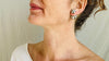 Silver Barbell Earrings. Thailand. 0133 - Aadya Bazaar