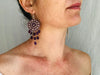 Carved Gourd Earrings. Sterling Silver. Oaxaca, Mexico. Frida Kahlo - Aadya Bazaar