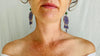 Carved Gourd Earrings. Guatemalita & Sterling Silver. Oaxaca, Mexico. Frida Kahlo - Aadya Bazaar