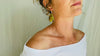 Large Amber Drop Earrings. Sterling Silver Ear Wire - Aadya Bazaar