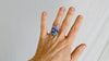 Miao Silk Embroidered Ring. Adjustable