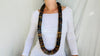 Huge Amber Heishi Beaded Necklace. Pucca. Mexican Amber. Dramatic and Gorgeous! - Aadya Bazaar