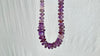 Amethyst & Silver Necklace. Sterling Silver. 0987