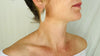 Flat Hoop Earrings. Sterling Silver. Atelier Aadya