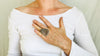 Large Druzy Ring. Size 6
