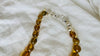 Long Graduated Amber Baroque Necklace. Graduated Sphere. Mexican Amber. - Aadya Bazaar