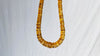 Amber Heishi Beaded Necklace. Pucca. Chiapas Amber. Hand-Shaped