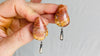 Picasso Jasper Earrings. Monte Alban Bells Sterling Silver. 0179 - Aadya Bazaar