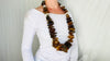 Huge Amber Beaded Necklace. Mexican Amber. Dramatic and Gorgeous!