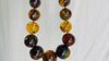 Huge Amber Beaded Necklace. Graduated. Dramatic and Gorgeous! - Aadya Bazaar