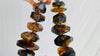 Huge Graduated Amber Necklace. Faceted. Mexican Amber. Dramatic and Gorgeous!