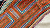 Vtg Hmong Indigo Wrap Shrug. Indigo Batik, Embroidered, Applique. Repurposed. 0771