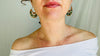 Roman Glass & Silver Earrings. Sterling Silver. Atelier Aadya