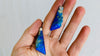 Lapis Lazuli & Sterling Silver Drop Earrings. 0427