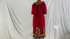 Vintage Silk Coat. Turkmen Silk Chirpy Chapan. Fabulous Embroidery.