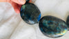 Large Labradorite Necklace. Sterling Silver.