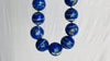 Lapis Lazuli Long Beaded Necklace.