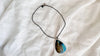 Labradorite and Silver Pendant Necklace. 1300