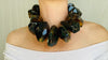 Huge Graduated Amber Necklace. Faceted. Mexican Amber. Dramatic and Gorgeous!