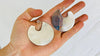 Flat Hoop Earrings. Sterling Silver. Atelier Aadya