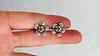 Flower Earrings. Fine Silver. Karen Hill Tribe. 0019