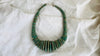 Guatemalita Jade Necklace. Graduated Disks Necklace. Guatemalan.