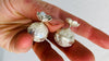 Silver Barbell Earrings. Thailand. 0152 - Aadya Bazaar