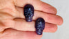 Skully Amethyst Earrings. 1256