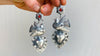 Sacred Heart Silver Earrings. Oaxaca . Mexico. Frida Kahlo - Aadya Bazaar