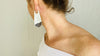 Long Sterling Silver Earrings. Atelier Aadya. 0235 - Aadya Bazaar