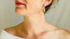 Taxco Sterling & Amber Drop Earrings. 0254