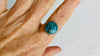 Turquoise and Silver Ring. Size 7.5. 0342