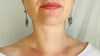Oaxaca Silver Earrings. Sacred Heart. Mexico. Frida Kahlo. 0252