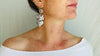 Sacred Heart & Dove Earrings. Oaxaca . Mexico. Frida Kahlo. 0115