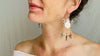 Mayan Chachal Earrings. Medallions. 0435