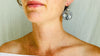 Vintage Oaxacan Filigree Earrings. Sterling Silver & Pearl. Mexico. Frida Kahlo - Aadya Bazaar