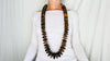 Huge Graduated Amber Beaded Necklace. Dramatic and Gorgeous! - Aadya Bazaar