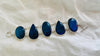 Sterling Labradorite Bracelet. Beautiful Blue Flash. 0358