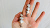 Antique Hazaragi Silver Earrings. Sterling Silver.