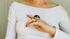Amber Botanicals Ring. Gorgeous. Size 7.75 #0184 - Aadya Bazaar