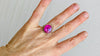 Pink Topaz Ring. Size 5.7