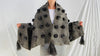 Wool Shawl. Pom Poms & Tassels. Mayan. Chamula. Mexico